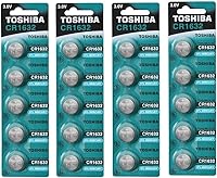 Vista 14 de Toshiba Batería CR1632 3V Litio Moneda Celda (100 Baterías)