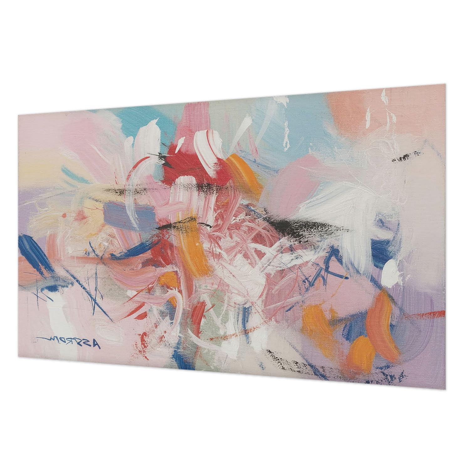 Papier peint chambre à coucher 416x254 intissé moderne - Abstraction harmonieuse
