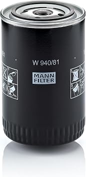 MANN-FILTER W 940/81 Oil Filter for Cars and Vans