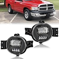 Vista 56 de Faros antiniebla LED compatibles con GMC Sierra 1999-2002 [2000 2001 2002 2003 2004 2005 2006 GMC Yukon] luces antiniebla de conducción