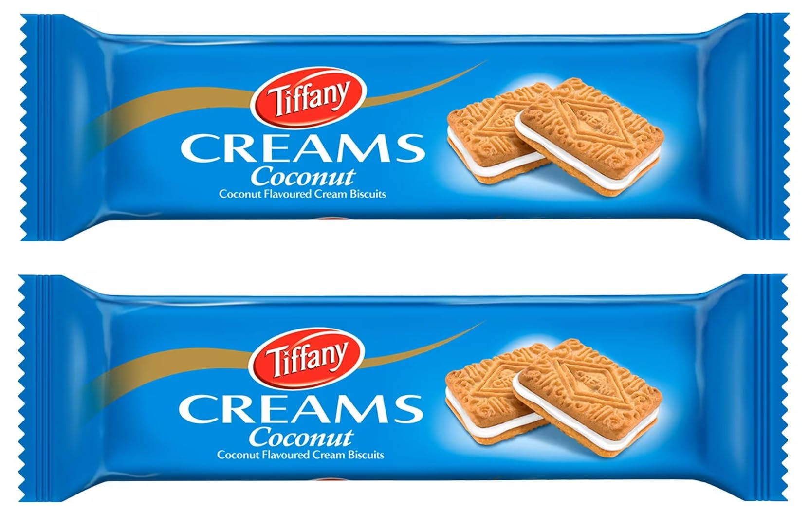Tiffany Creams Coconut Flavoured Cream Biscuits 80g X 2 Count-image-37