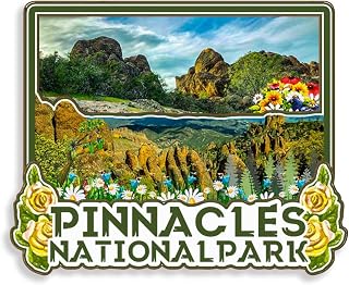 3D Wooden Fridge Magnet for Pinnacles National Park California USA Travel Souvenirs Gifts Classic Home Crafts Collectibles Kitchen Decoration Office Whiteboard Landmark