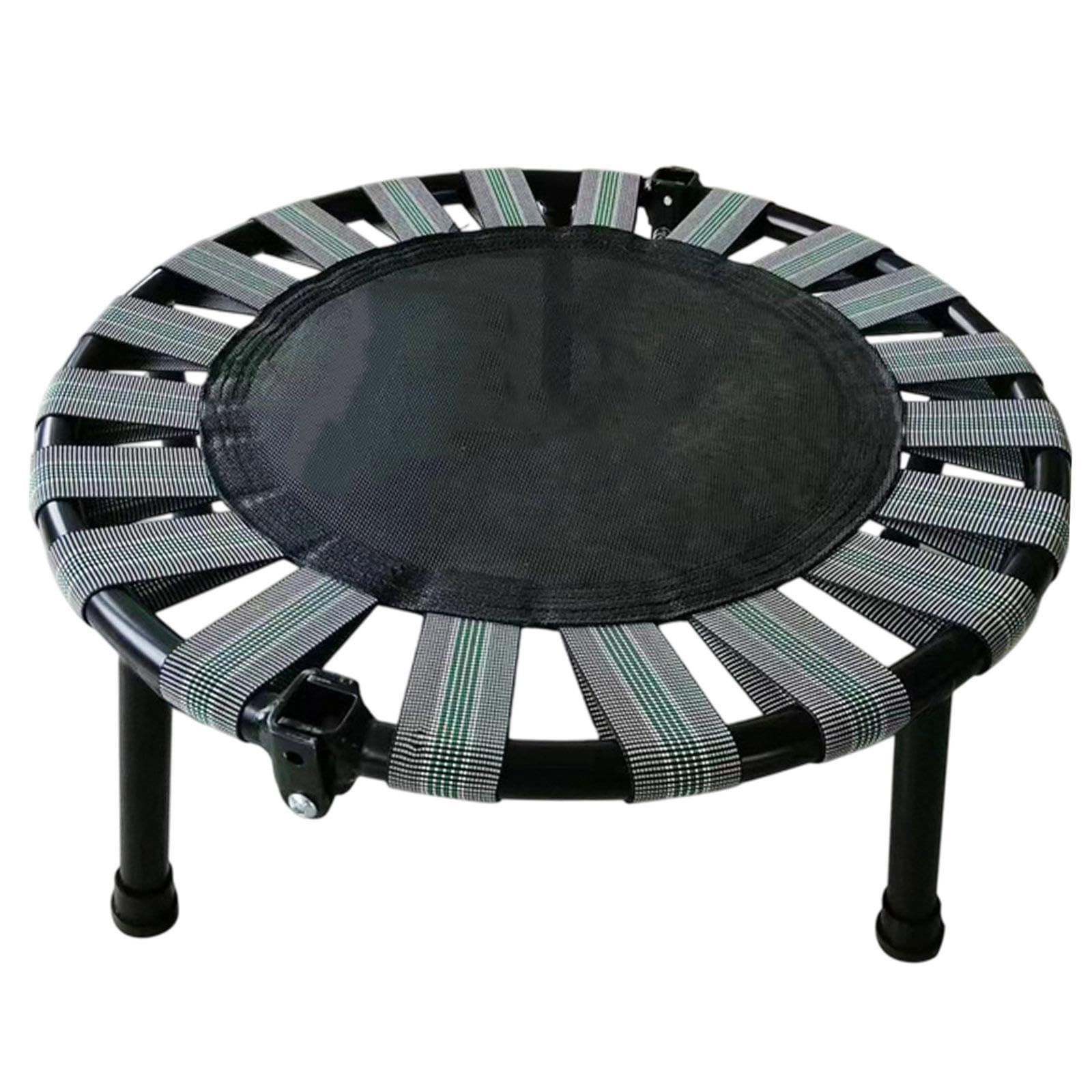Mini trampolino elastico compatto per bambini, regali di compleanno per interni ed esterni, mini trampolino elastico rotondo portatile e robusto per esercizi, per