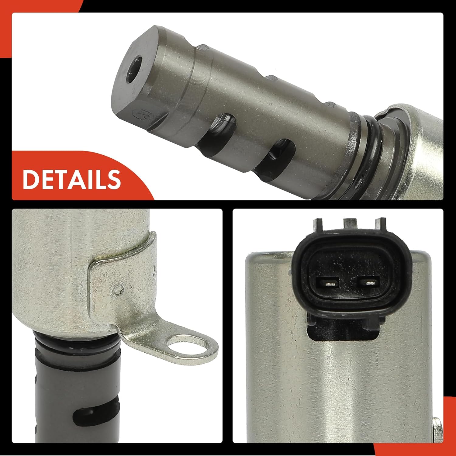 A-Premium Exhaust (Right) Engine Variable Valve Timing (VVT) Solenoid Compatible with Subaru Outback 2005-2009, Legacy 2008-2009, B9 Tribeca 2006-2007, 3.0L, Replace# 10921AA070