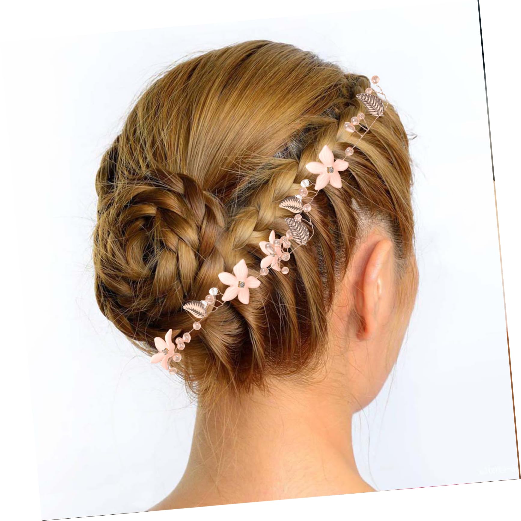 Beavorty 5stücke Blumenhaarreif Für Braut Eleganter Haarschmuck Mit Blumen Und Blattemuster Für Hochzeiten Abendveranstaltungen Und Besondere Anlässe Leicht Und Komfortabel Zu Tragen