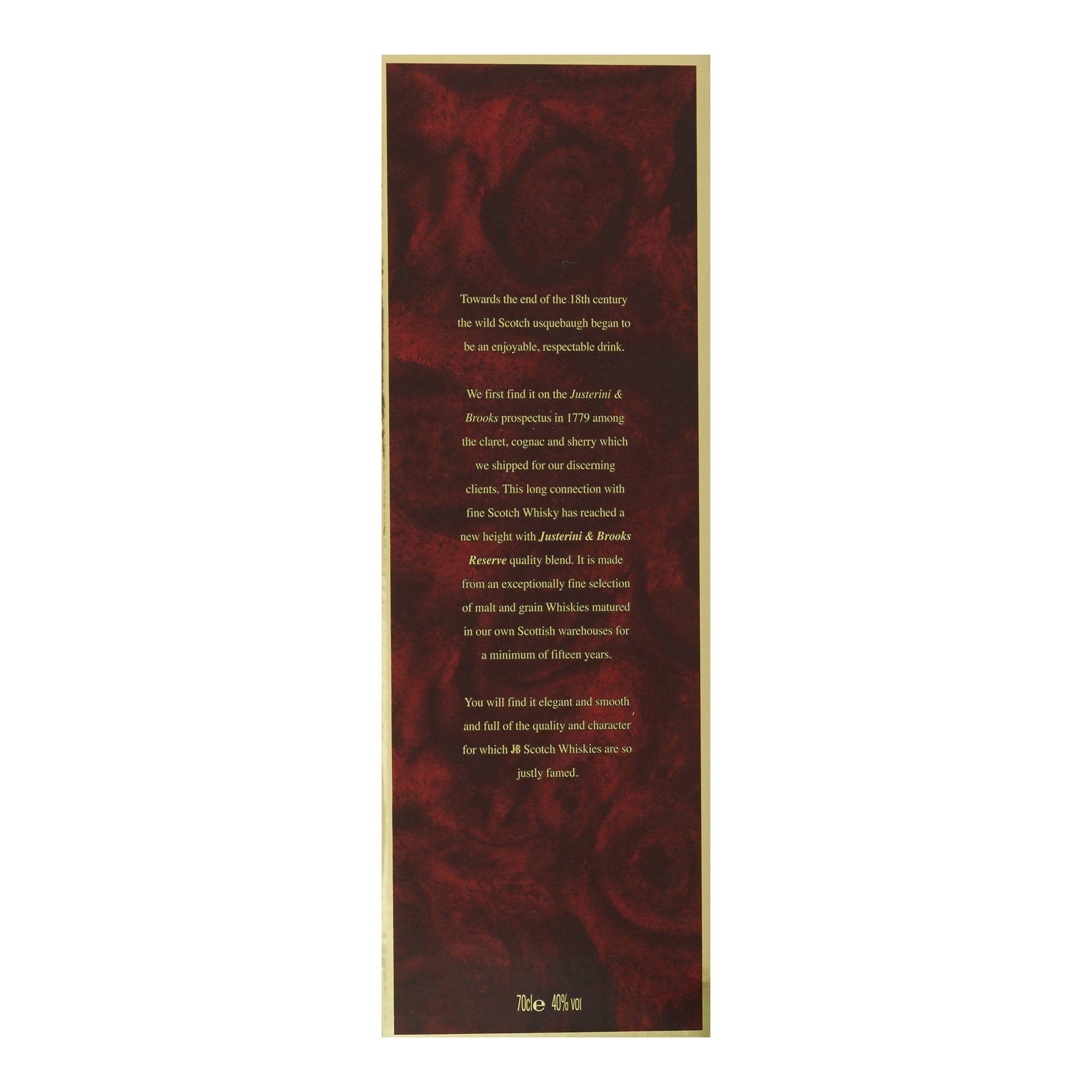 JB Reserva Blended Scotch Whisky -700 ml