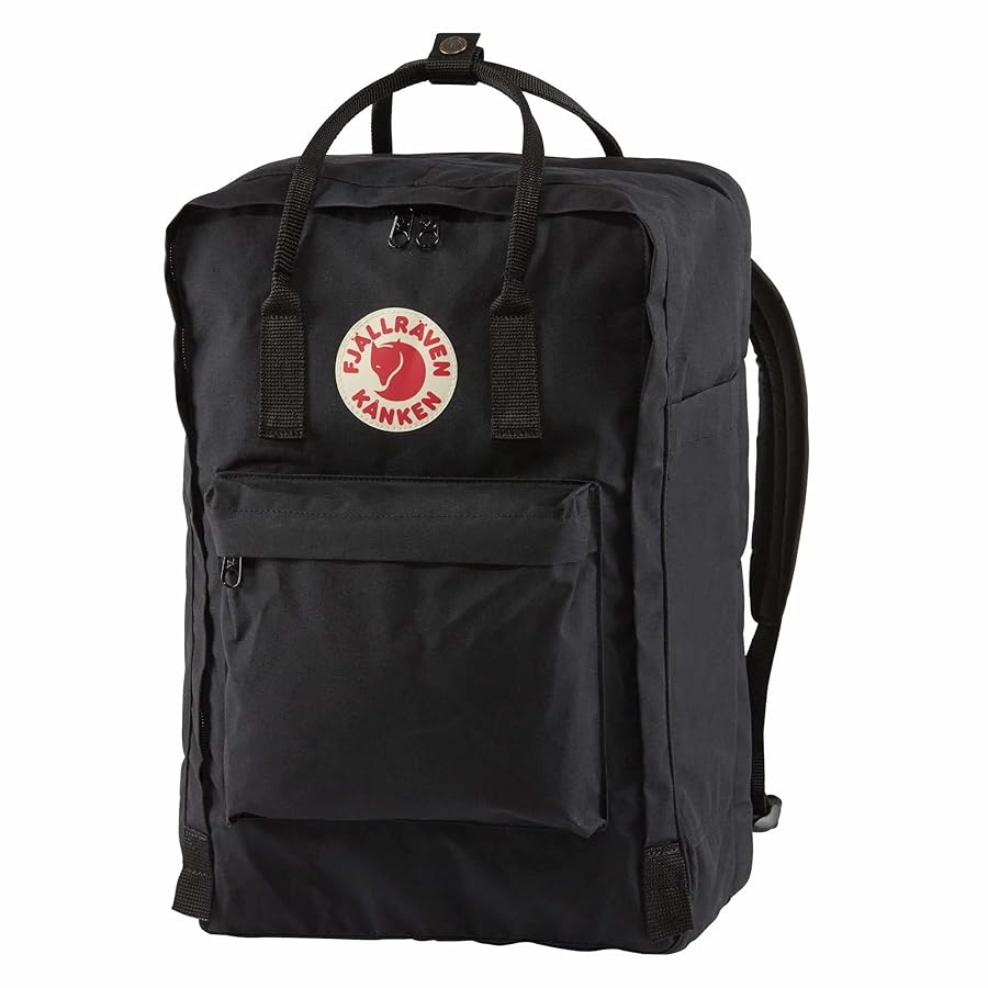 Fj?llr?ven Kanken Laptop 17 Zaino Casual, 43 cm, 20 liters, Nero :  Amazon.it: Moda
