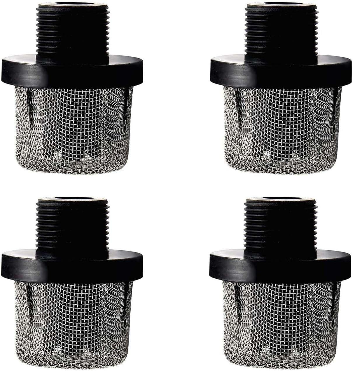 4 Pack 288716 3/4" Inlet Suction Strainer, Compatible with Magnum Airless Paint Sprayer (X5/LTS15, X7/LTS17, ProX7/ProX17, ProX9/ProX19, ProX17/ProLTS170 & More) - Replaces 243-082, 243082, 195697