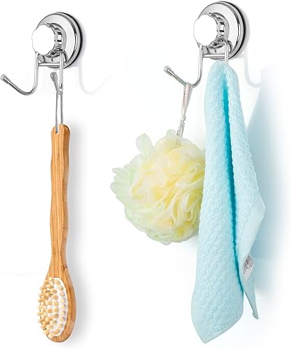 Miniatura 8 de iPEGTOP Jabonera con ventosa y ganchos dobles