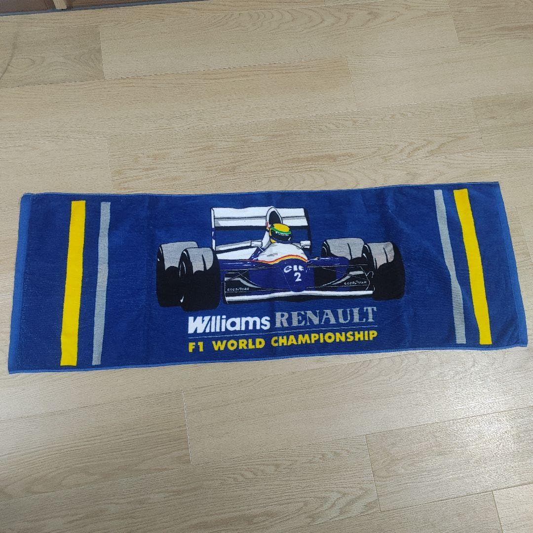 レア品】F1 大判バスタオル アイルトンセナ 【公式通販】