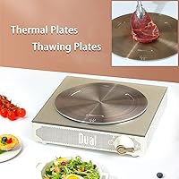 Vista 4 de Alfombrilla de inducción de 9.45 pulgadas, convertidor de inducción, difusor de calor, placa de anillo a fuego lento, placa de inducción de difusor