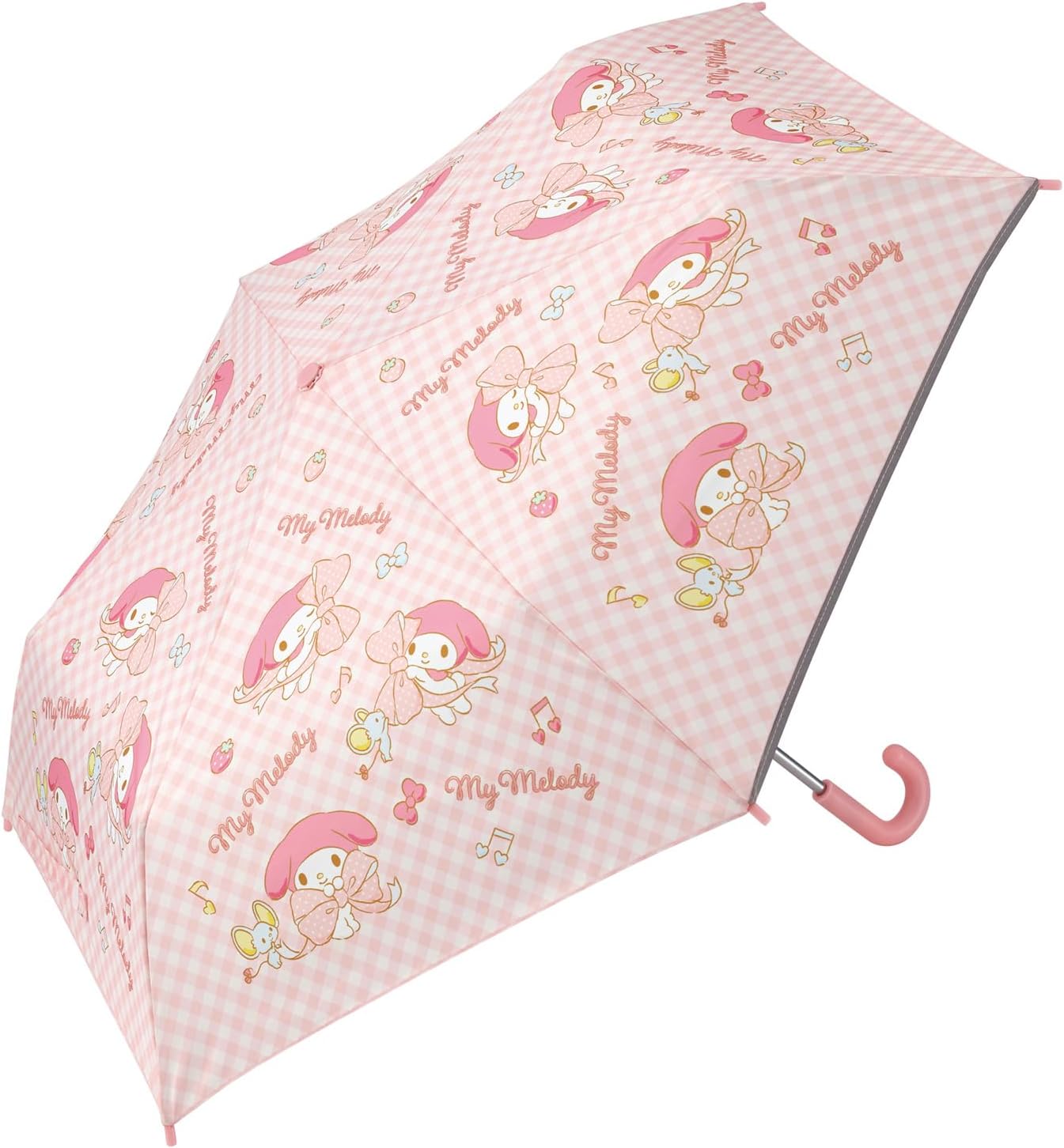 Skater UBOT55C Sanrio Folding Umbrella, 21.7 inches (55 cm), Storage Bag Included, Name Tag Included, For Children, For Girls