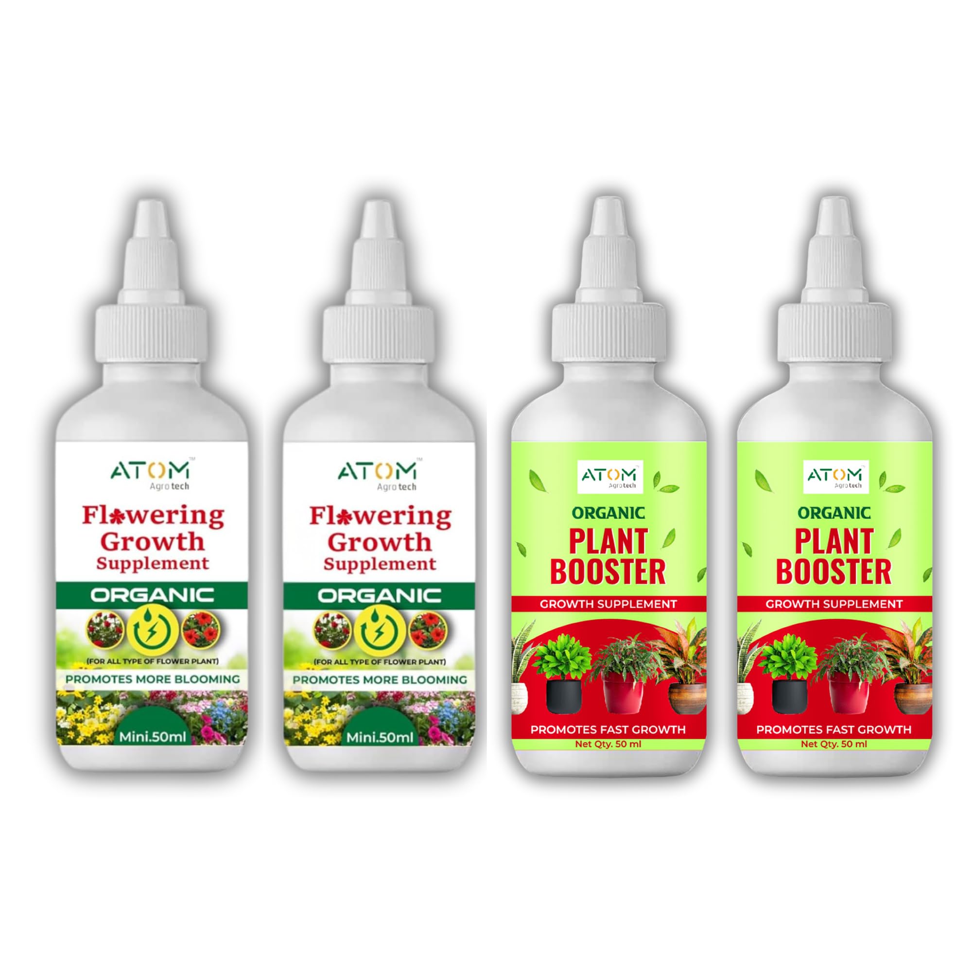 Combo of Fast Flowering & Blooming Enhancer Supplement(Pack of 2) + Plant Growth Supplement Growth Booster(Pack of 2) - Organic liquid bio Fertilizer (B0DBG1XJ1W) Amazon Price History, Amazon Price Tracker