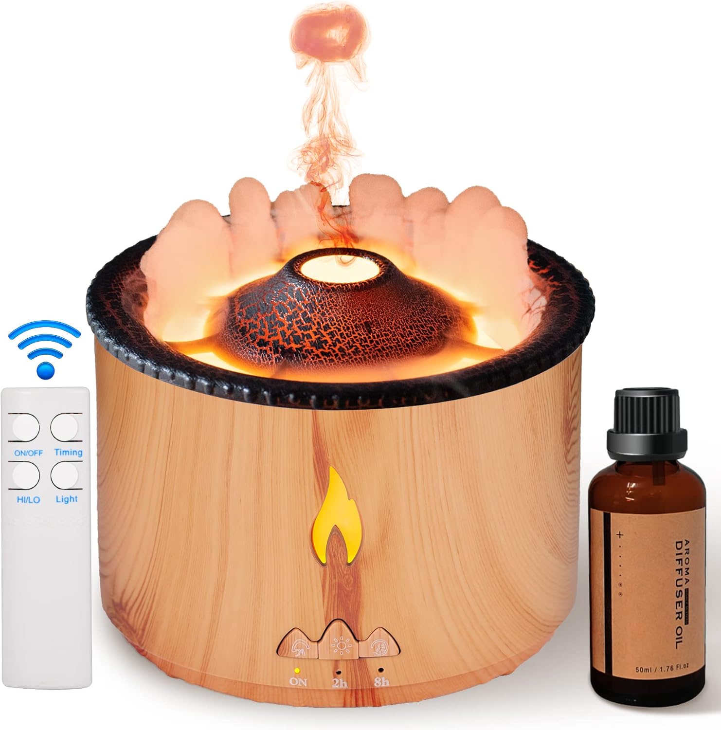 Essential Oil diffusers 360ML ,Oil Diffuser with Remote Control,Two