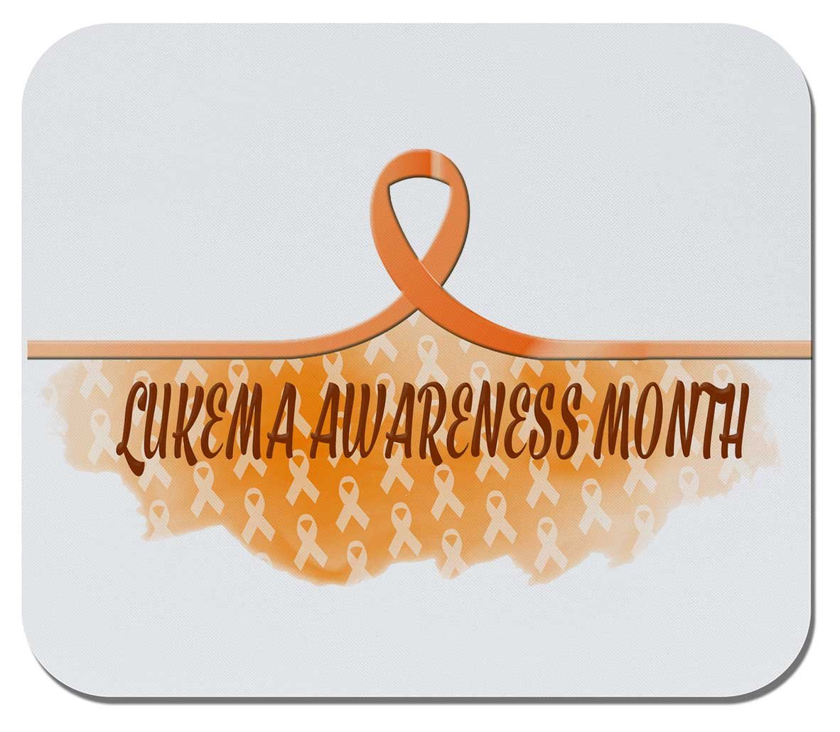 Makoroni - LUKEMA Awareness Month - Non-Slip Rubber Gaming Office Mousepad, n47