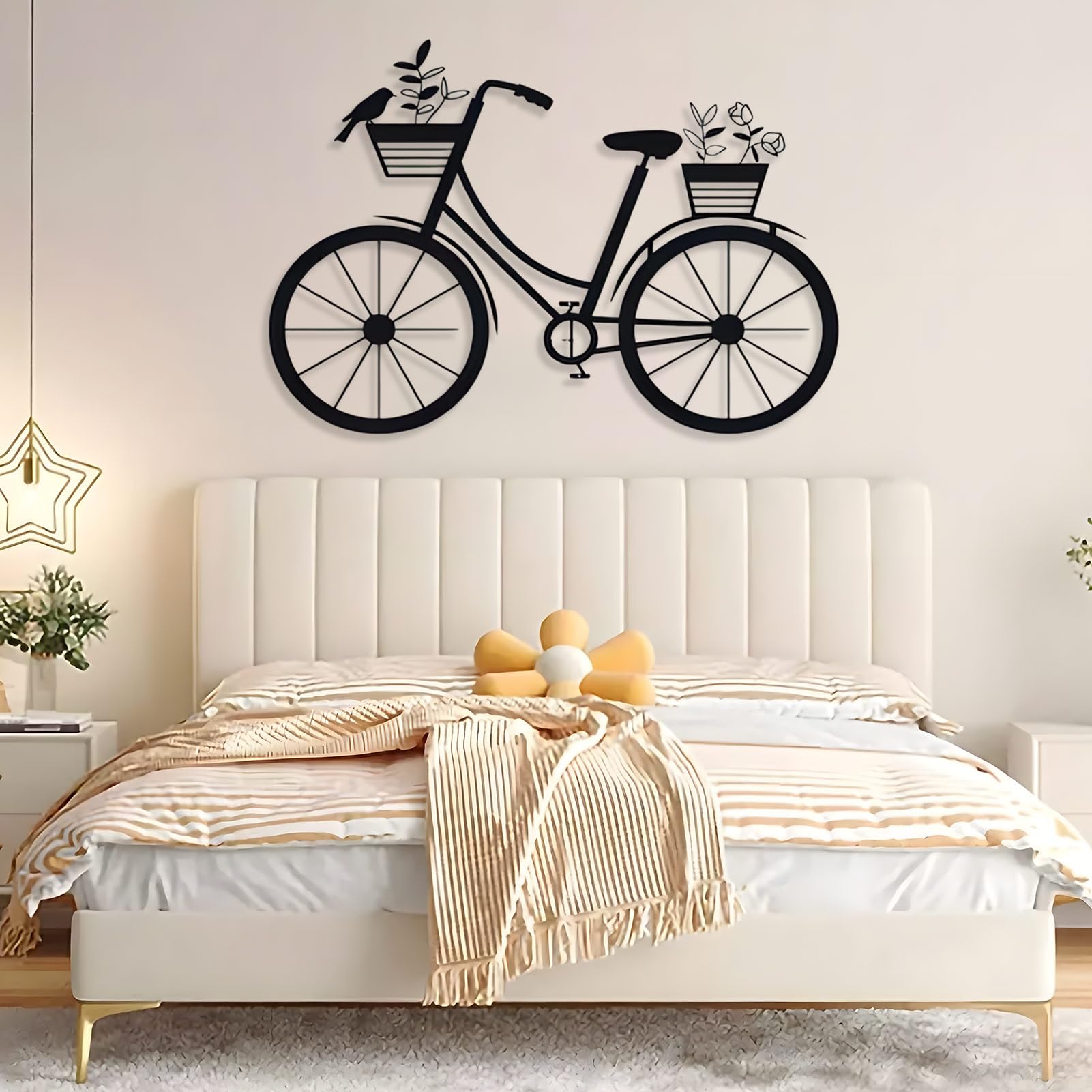Metal Wall Art, Metal Bike Wall Decor, Bicycle Metal Wall Art, Metal  Bicycle Sign, Cyclist Wall Art, Bicycle Wall Decor, Bike Art, Home Living  Room