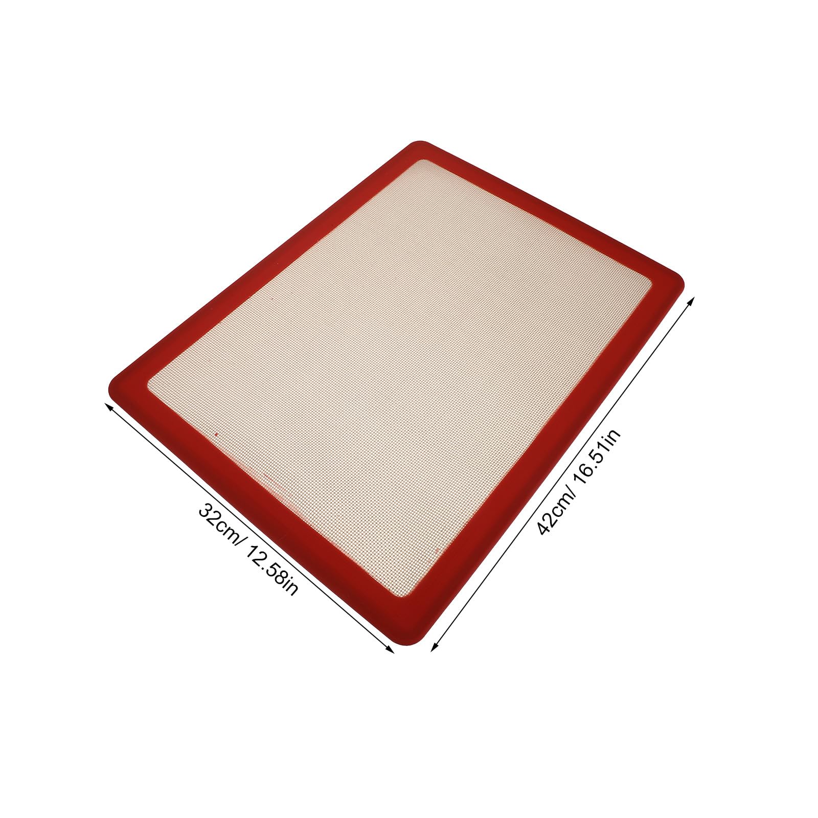 NUOBESTY Silikon-backmatte für Ofen Antihaft-silikon-backblech für Kuchen und Gebäck Wiederverwendbare Teigausrollmatte mit Hitzebeständigem Material