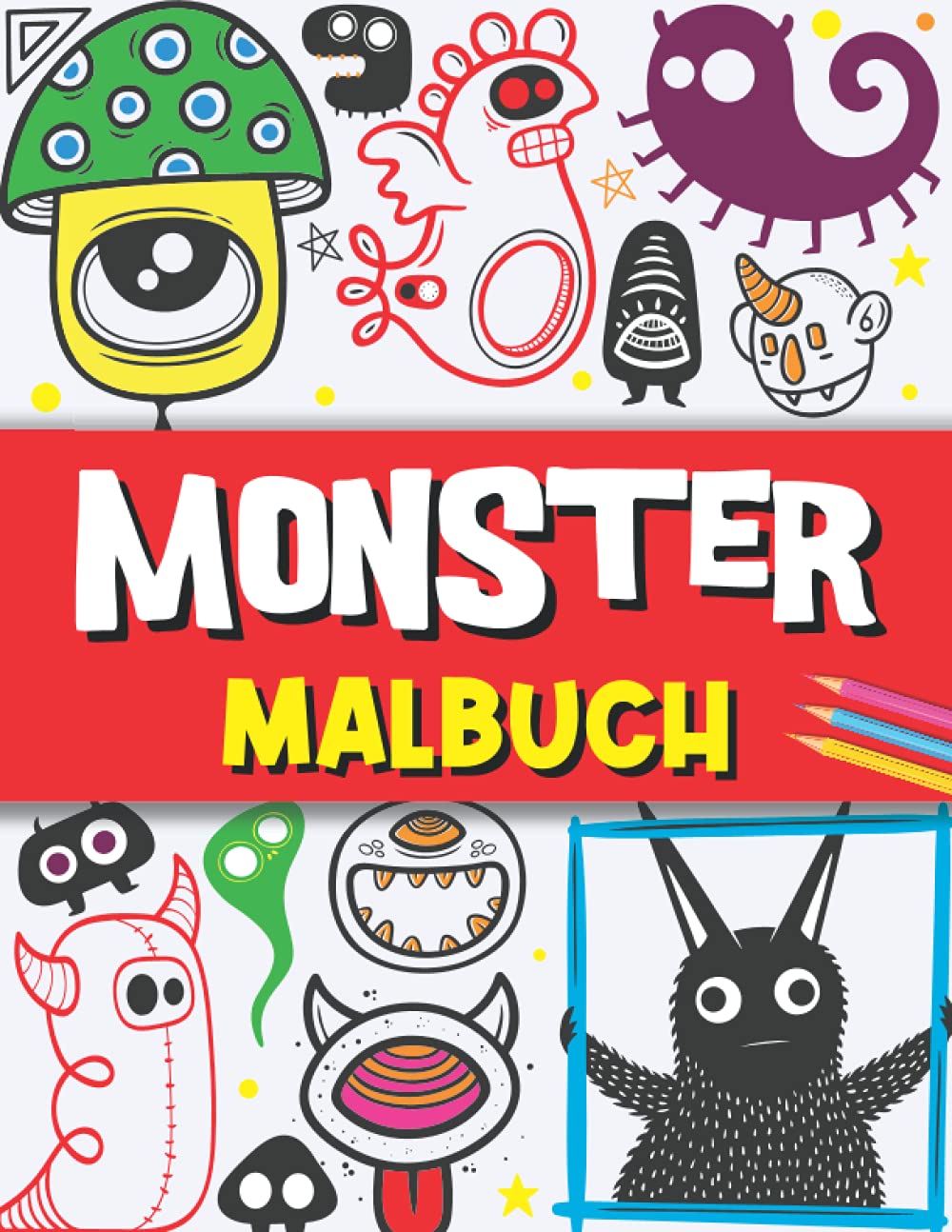 Ausmalbilder Kostenlos: Kreativer Spaß für Groß und Klein! Entdecke die Welt der Monster Malvorlagen!