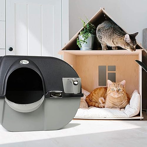 Omega Paw Self Cleaning Cat Litter Box — alternate angle