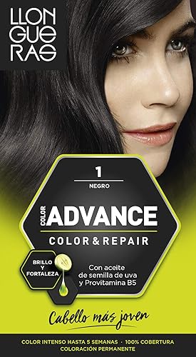 llongueras color advance hair colour 1 natural black