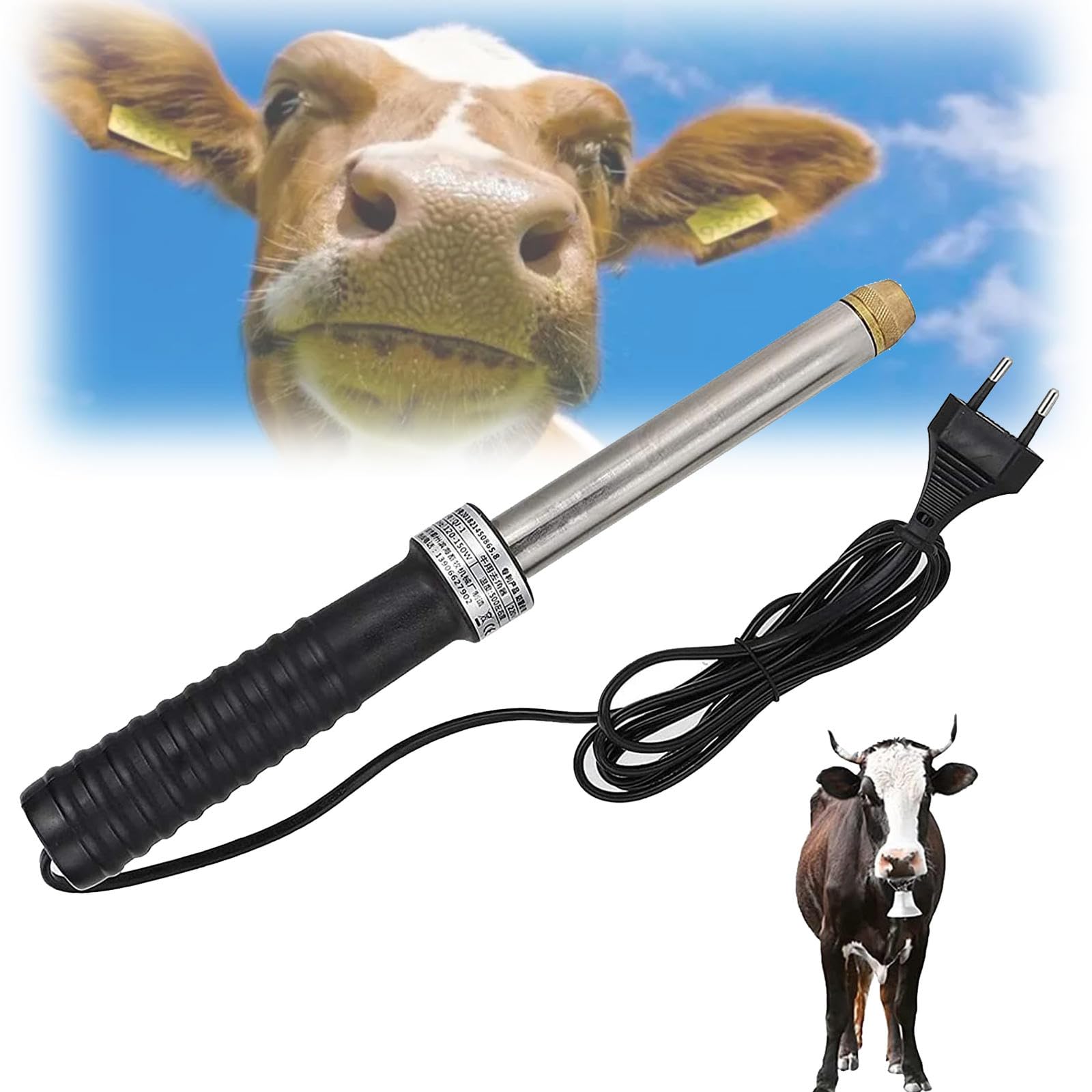 Decornatore Elettrico per Capre, Decornatore Elettrico Indolore per Bovini, Attrezzature Agricole e Attrezzi per L'allevamento di Bovini e Ovini