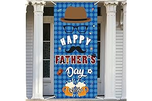 Father's Day Banner - A Festive Doorway Decoration for Dad's Special Day