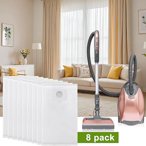 Miniatura 7 de Paquete de 8 bolsas de vacío tipo QC para Kenmore 600 400 200 Series 81214 81414 81615 5055 50557 50558 aspiradoras
