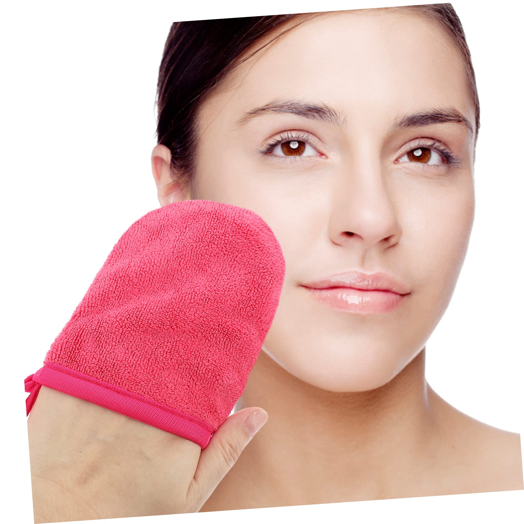 Healeved 20stücke Wiederverwendbare Waschhandschuhe Für Gesicht Waschbare Gesichtsreinigungshandschuhe Aus Mikrofaser Sanft Zur Haut Für Tägliche Reinigung Und Makeup-entfernung