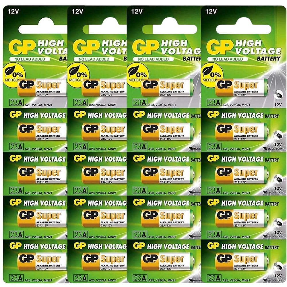 TECHBLAZE 23A Alkaline Battery 12V High Voltage Cell Batteries for Car Remote Control Lighter & Ther Electronics 23AE-C5 A23 MN21 LRV08 (Pack of 4)-image-48
