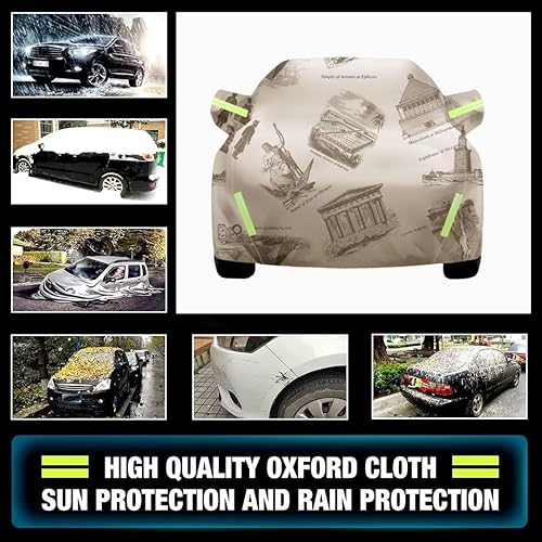 Miniatura 7 de car Cover for  Epica 2006-2011,Eight Wonders of The World Waterproof and Snowproof car Covers (Patented Design)