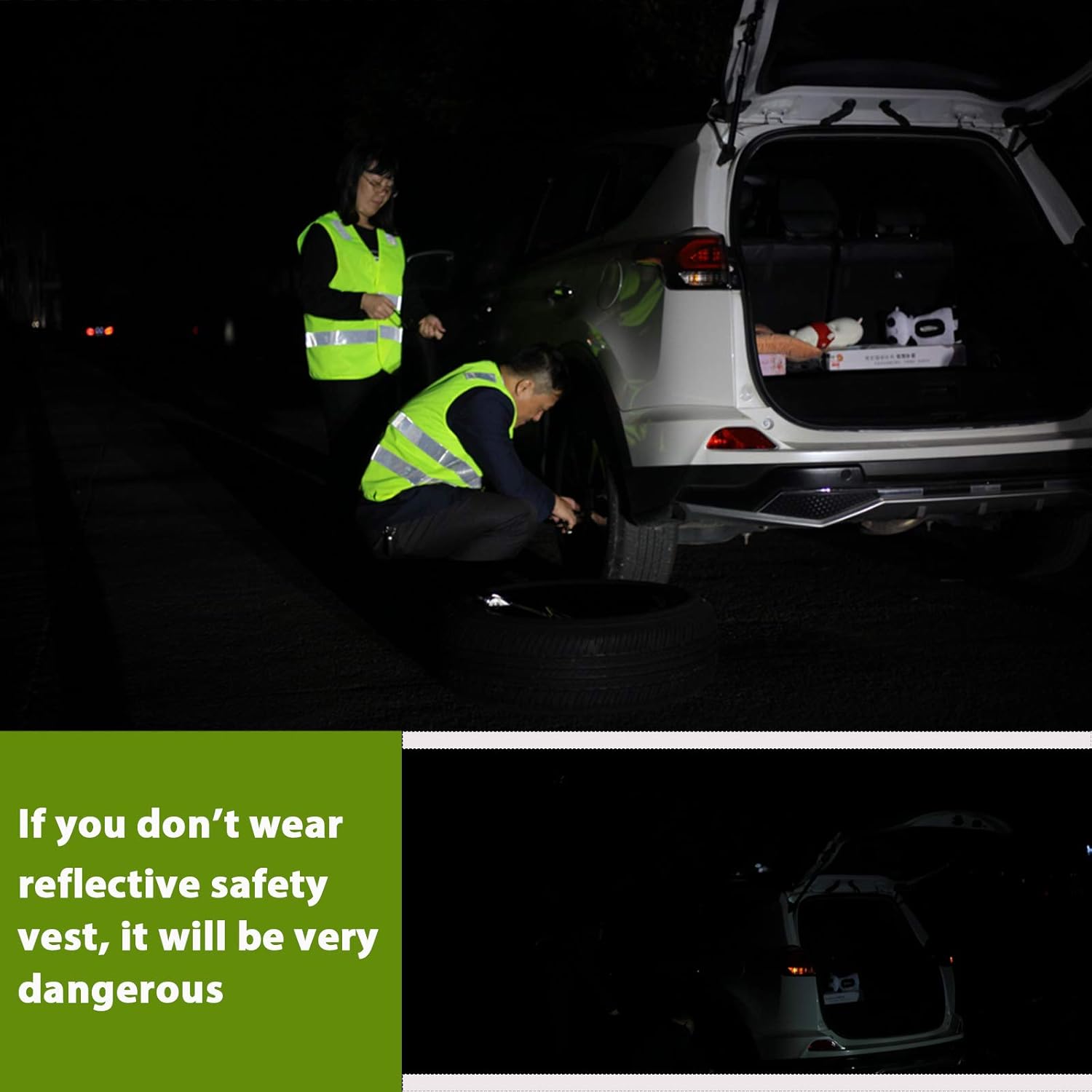 10 Pack XL Yellow High Visibility Safety Vest Reflective Safety Vest Traffic Industrial safety Cycling Running (TD-V-1) : Tools & Home Improvement