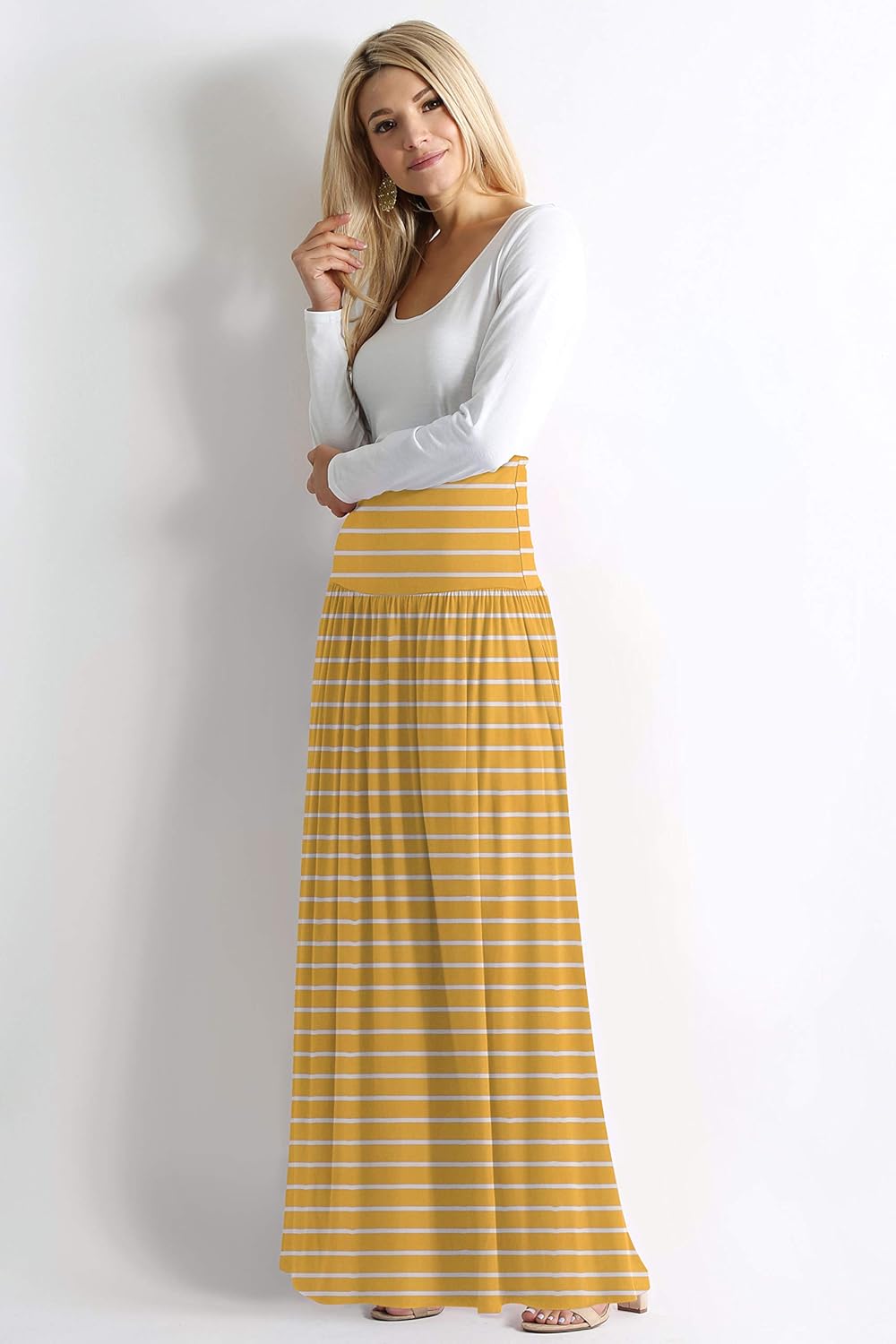 Maxi Skirts for Women Ankle Length Skirt Casual Long Skirt High Waisted Maxi Skirt Reg and Plus Size Skirt Long Skirt - Image 2