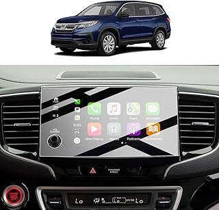 Update SKTU Screen Protector for 2019-2022 Honda Pilot 2019-2023 Honda Passort Screen Protector for Honda Pilot (Sport/EX-L/Special Edition/TrailSport/Touring/Elite/Black Edition) Honda Passort (EX-L/TrailSport/Elite) 8 Inch Navigation Display Pilot YF6 Passort YF7/8 9H Hardness Anti-Explosion & Scratch HD Clear Pilot 2022 Accessories GPS LCD Protective Film