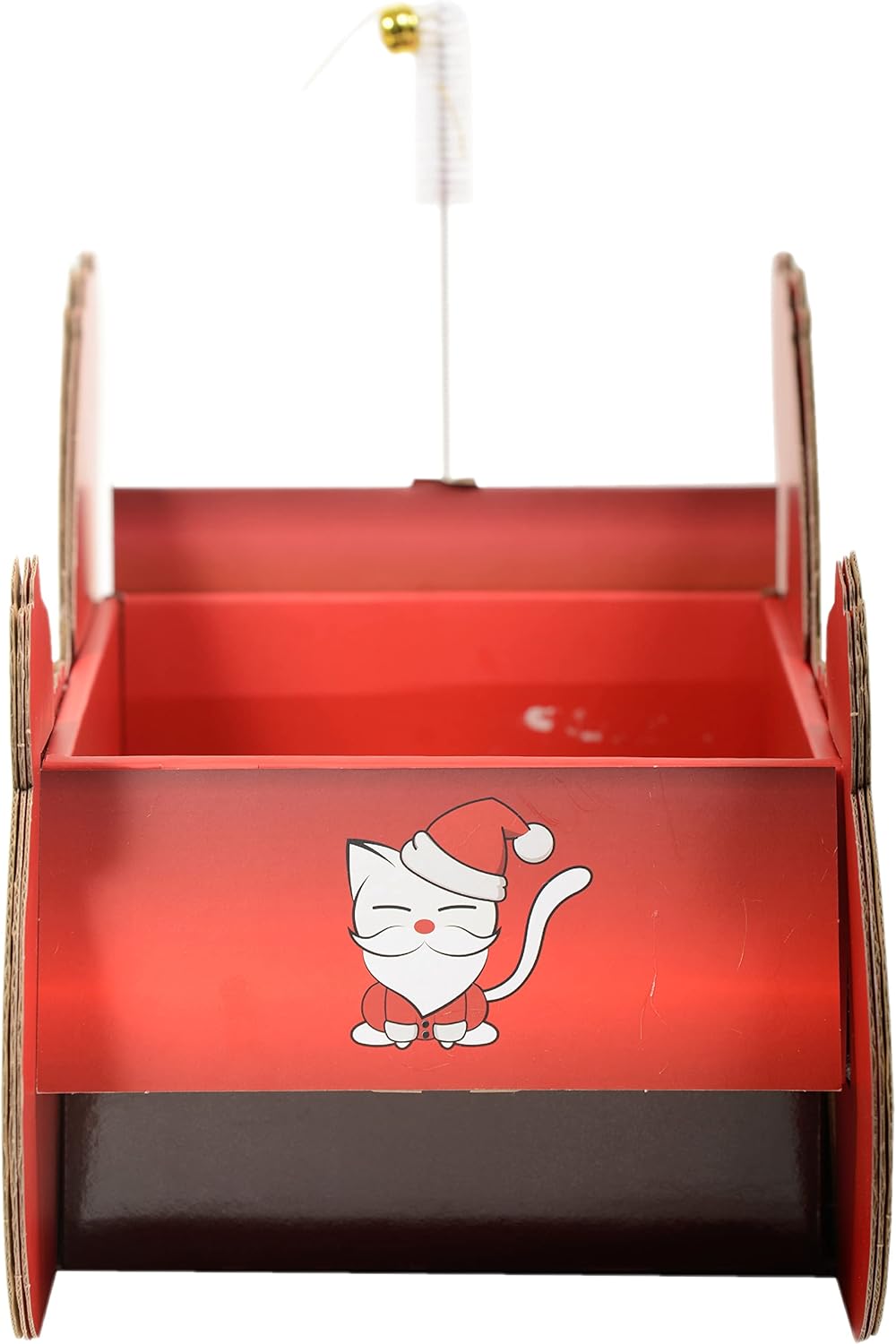 LA LA CAT Santa Sleigh Cat Scratcher