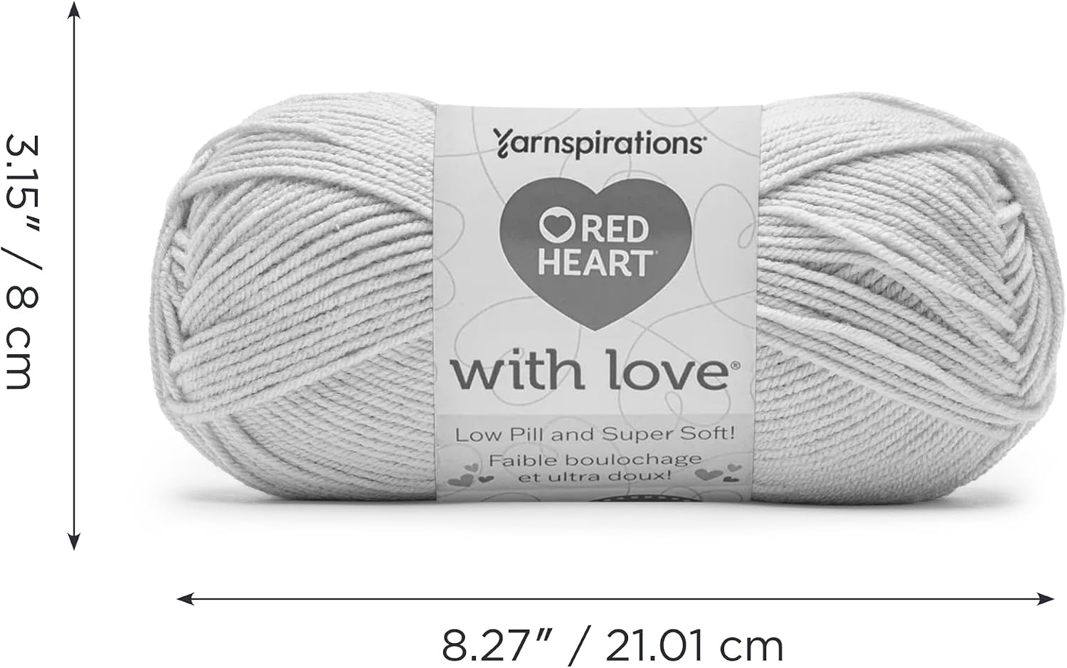Red Heart with Love Low Pill Forest Green Yarn - 3 Pack of 100 g / 3.5 oz - 100% Low Pill Acrylic - #4 Worsted (Medium) - 171 Yards - Knitting/Crochet
