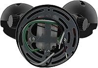 Vista 5 de Satco Luz de seguridad para exteriores 65-714, accesorio de inundación LED de doble cabeza de bala, blanco cálido de 3000 K, carcasa de aluminio