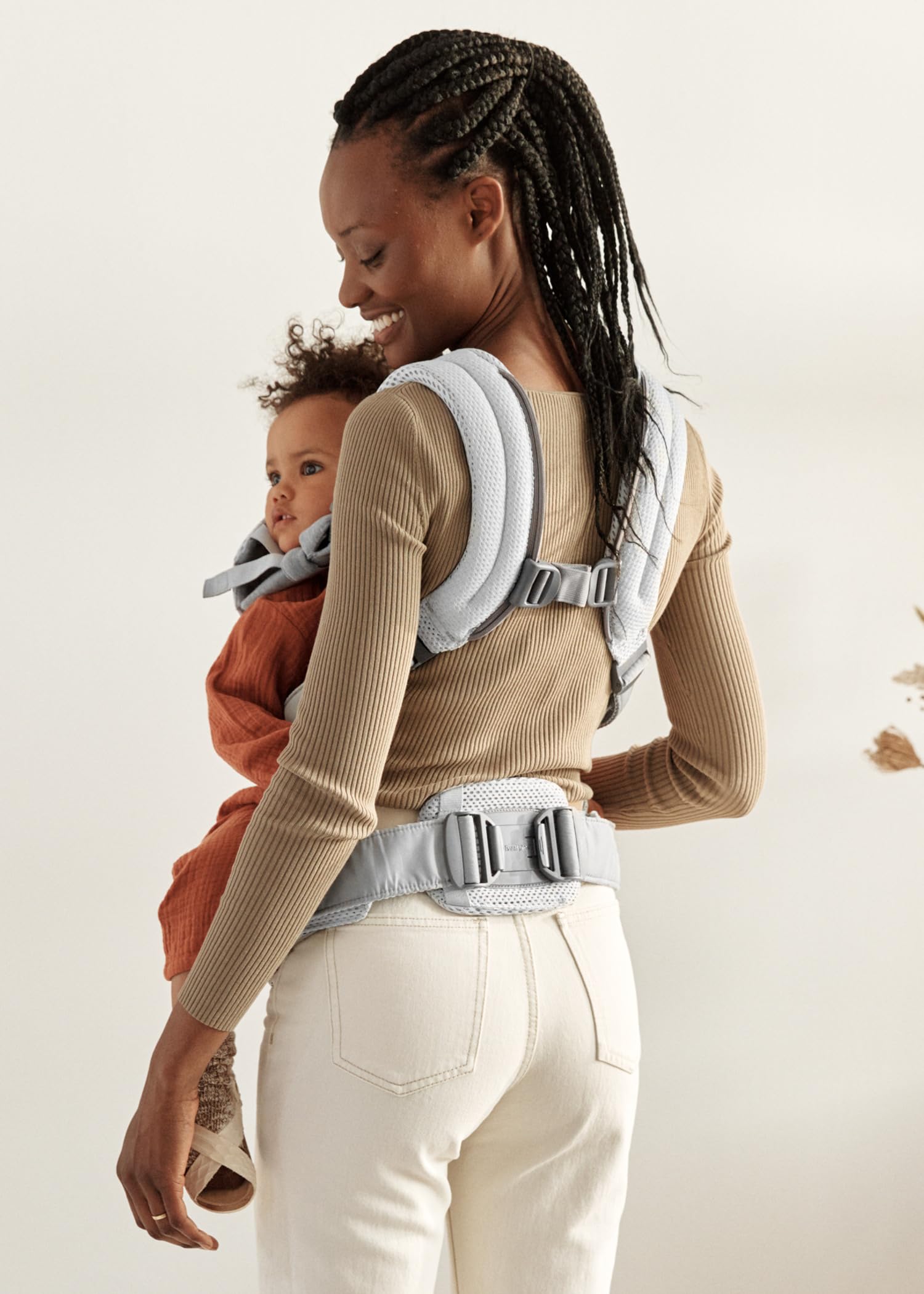 BABYBJÖRN Porte-bébé Harmony 3D Mesh Argent