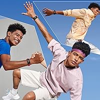 Vista 7 de 4 Pack Bands Compatible with Fitbit Inspire 3/Inspire 2/Inspire/Inspire HR/Ace 3/Ace 2 Band, Elastic Adjustable Nylon Loop Straps Replacement