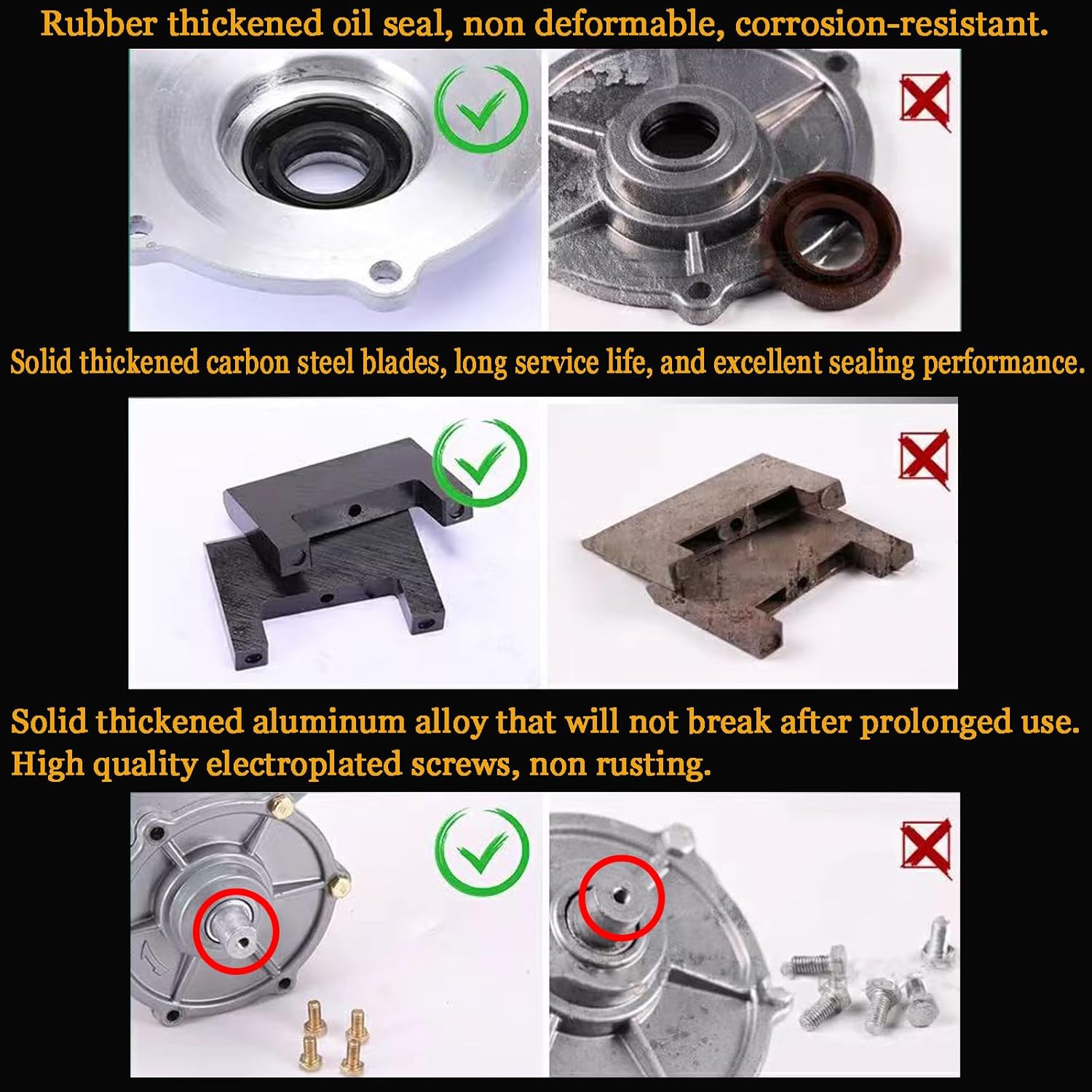 55 Gallon Drum Pump, Barrel Pump for engine oil, diesel fuel, gasoline, kerosene, Hand Pump for 55 Gallon Drum, 50, 5, 15, 30 gal Drum (Red)