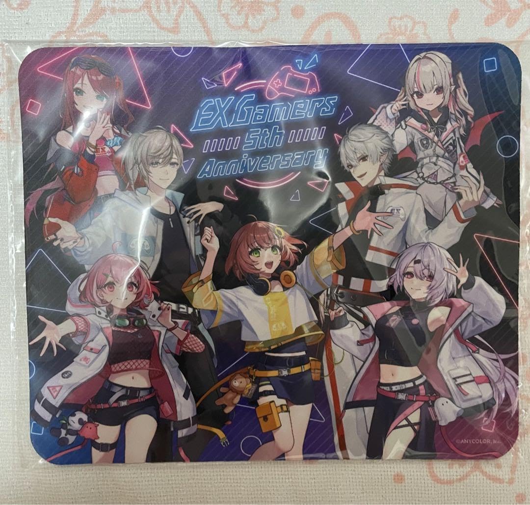Amazon.co.jp: にじさん EXゲーマーズ 5周年記念 マウスパッド