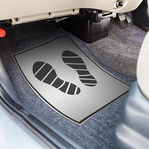 Miniatura 5 de 50 tapetes de papel para automóvil, tapetes de papel para concesionarios, impresos con bonita huella automotriz para suministros de protección de