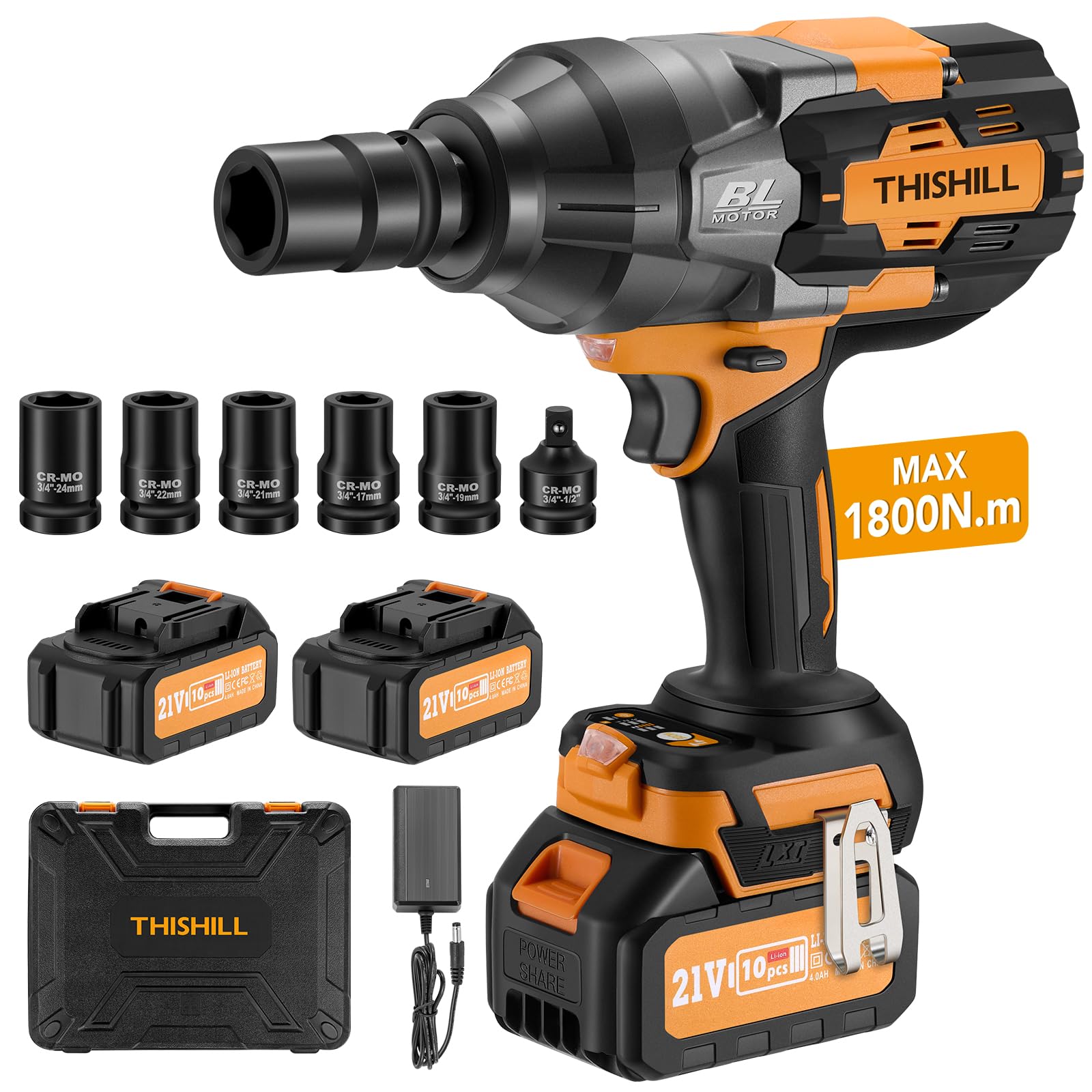 This Hill 3/4 inch Cordless Impact Wrench