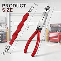 Vista 2 de Herramienta de extracción de conectores eléctricos, herramienta de terminal de cable duradero para reparación automotriz, alicates de desconexión