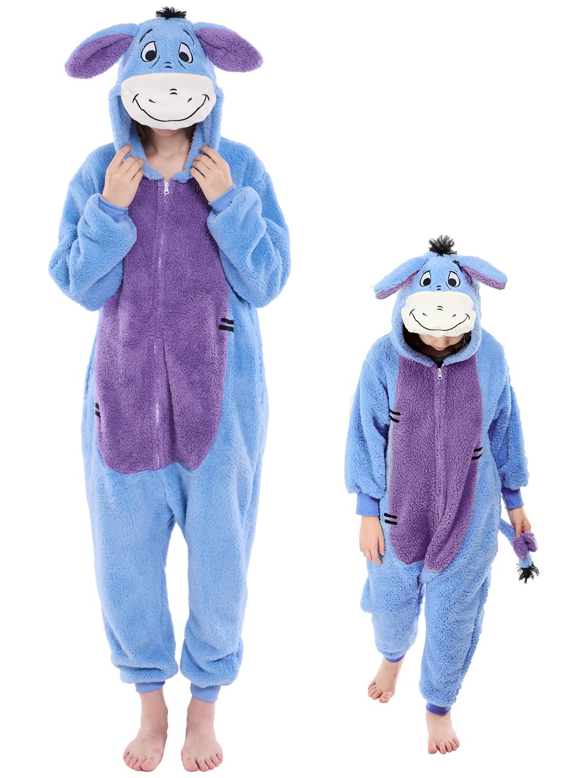 GONAAP Adult Sherpa Animal Onesie