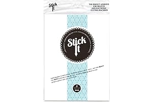 Stick It Die-Cut Adhesive 5 Sheet Pack - 8" X 6"