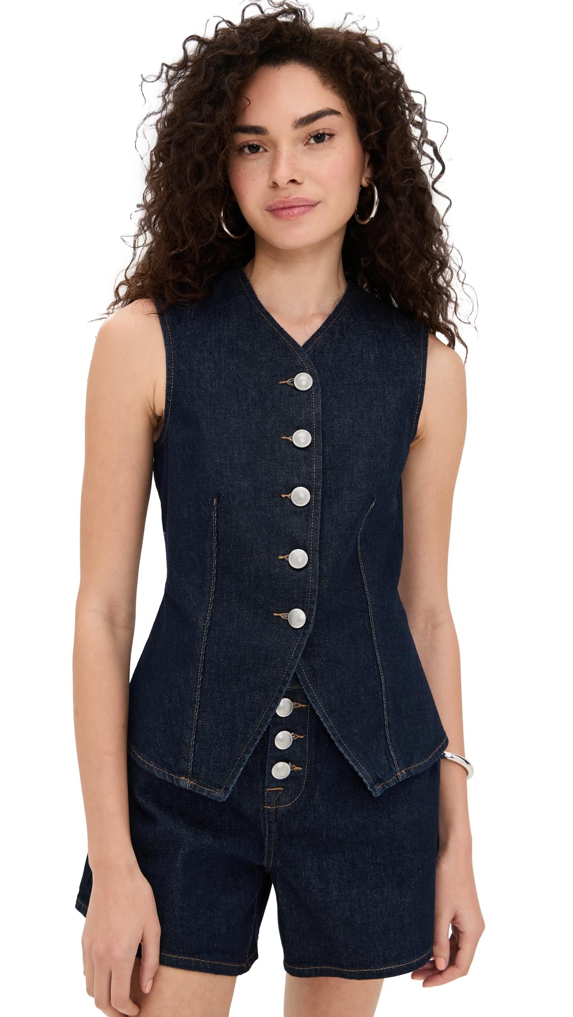 7 for All Mankind Womens Lady Vest