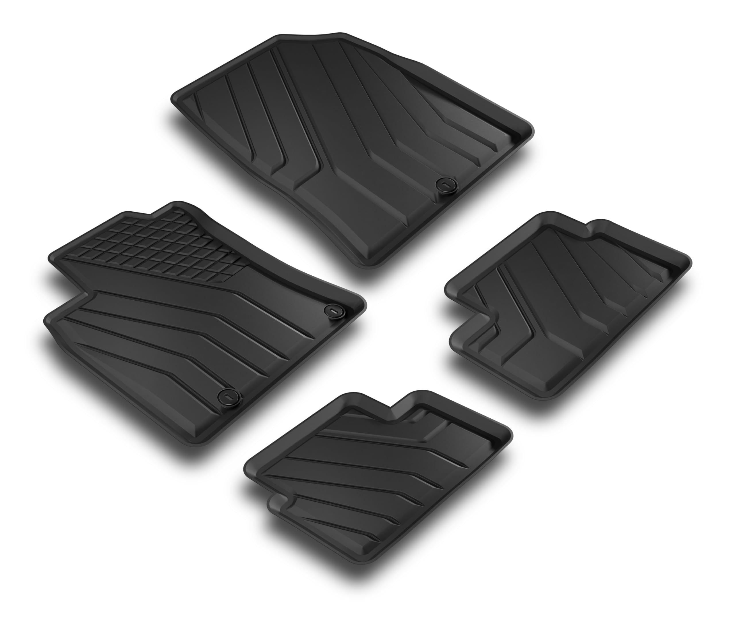 Tappetini auto ALLTIME a vaschetta in gomma 3D su misura per Ceed, ProCeed, Xceed, i30