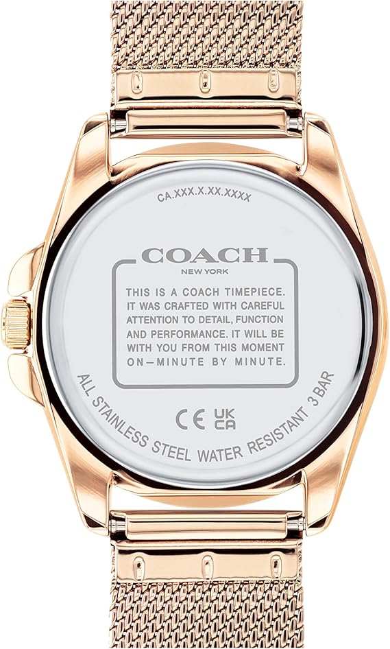 Amazon | [コーチ]レディース 腕時計 GREYSON ローズゴールド文字盤