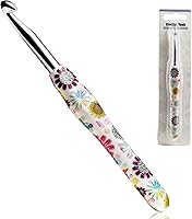 Vista 14 de Gancho de Crochet de 2.25mm, Mango Ergonómico para Manos con Artritis, Agujas de Tejer Extra Largas de Goma Suave para Principiantes y Tejido