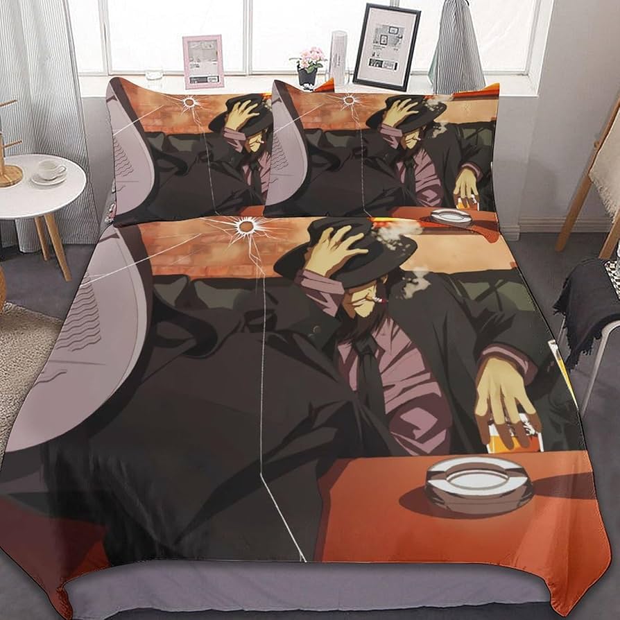 Amazon｜布団カバー シングル・3点セット ルパン三世 次元大介